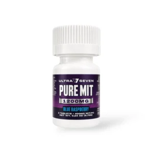 Ultra Seven Pure MIT Chewable Tablet Blue Raspberry 400mg